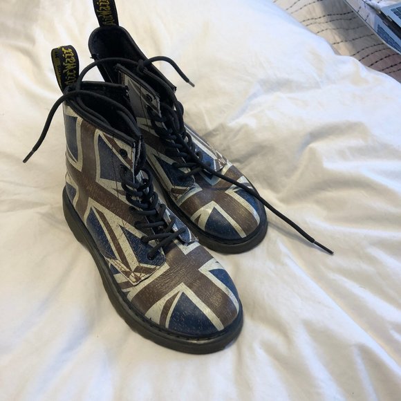 Dr. Martens Other - Dr Martens, Union Jack design,  Kids size 3 (34 cm, UK size 3), New